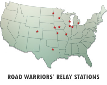 Road Warriors National Locations
